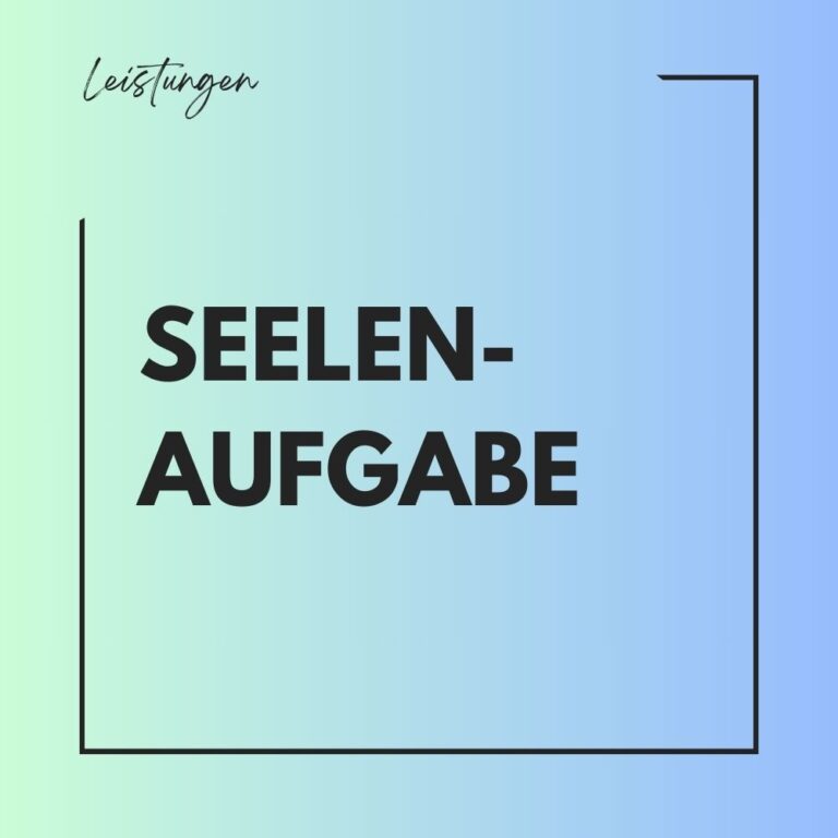 Seelenaufgabe Jamsin Stangl